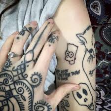 Unlike other services, the u.s. Bad Luck Is Better Than No Luck Tattoos Simpsons Tattoo Small Tattoos