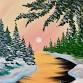 Winding Through – Paint and Sip at Lansing Brewing event image