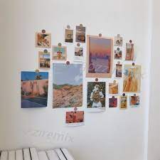 Its so impressive when it is printed on a large canvas. 20pack Scenery Wall Collage Kit Aesthetic Pictures Bedroom Decor For Wall Decor Shopee Brasil