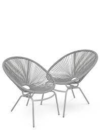 Lois Set Of 2 Chairs M S Chair Outdoor Patio Set Wicker Chairs