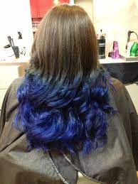 Blue Ombre Hair By Sapphire Rose15 On Deviantart Blue Ombre Hair Blue Tips Hair Brown Hair Dye