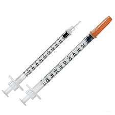 JERINGA 0.5ML. (BD U-FINE) INSULINA C/AGUJA INTEG