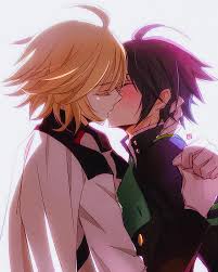 If i could shapeshift i'd be a dragon. He Dance He Smooch Mika X Yuu Seraph Of The End Wholesomeyaoi