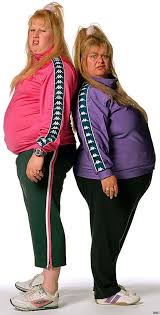 Oh no! It's Vicky Pollard's mother of Dibley