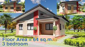 Smaller homes are also becoming a popular choice. Small House Design 3bedroom Bungalow Youtube