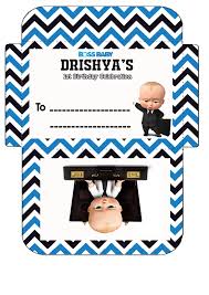 There are plenty of superiors who have very good relationships with their staff and. Personalized Boss Baby Birthday Invitation Card Envelopes 16 Pcs