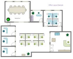 A Free Customizable Office Layout Template Is Provided To Download And Print Quickly Get A Head Start When C Office Floor Plan Floor Plan Design Office Layout