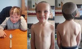 The best haircuts for men. Boy Seven Shaves A Bald Spot Into Five Year Old Brother S Hair Daily Mail Online