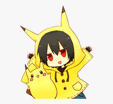 Pokemon Pikachu Chibi Anime Boy Cute Tumblr Ethan Neko Hd Png Download Kindpng At the center of the paper, draw a large circle for the head. pokemon pikachu chibi anime boy