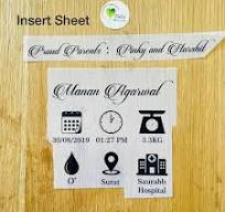 Custom Transparent Insert Sheet – Tulsi Resin Store