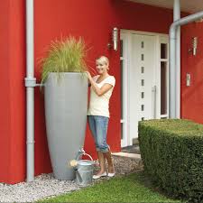 300l Design Regentonne 2in1 Wasserbehalter Mit Pflanzschale In 2020 Regenwassertonne Regentonne Pflanzschale