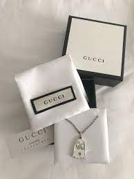 Gucci Ghost Pendant 925 Sterling Silver Necklace For Charm Ring Handmade Gold Jewellery Silver Jewelry Necklace Beautiful Diamond Earrings