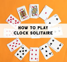 Click the stock (on the upper left) to turn over cards onto the waste pile. Clock Solitaire Card Game Keeps Kids Busy