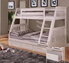 donco kids twin full mission bunk bed white 0218 w yatak depolama mobilya fikirleri yatak odasi tasarimlari