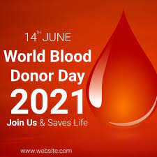 World blood donor day is observed on june 14 every year. World Blood Donor Day Instagram Post Template Postermywall