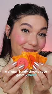 Blushes Sunny Cheeks de @MARIMARIAMAKEUP_STORE de @Mari Maria Makeup 💕 🧡  #marimariamakeup #blush #maquiagem #fymaquiagem