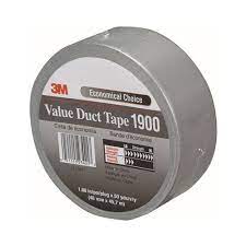 Silver 3m 1900 Duct Tape 2 X 50 Yard Roll 24 Roll Case Duct Tape Silver Duct Tape Rubber Adhesive