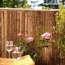 Rindenmatte Balkonverkleidung Bretagne Natur Balkonverkleidung Sichtschutzmatten Balkon Sichtschutz