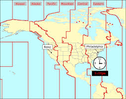 Time Zones In The United States