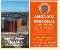 Locuri de munca in iasi. Pandora Prod Anunt Angajare Sc Pandora Prod Srl Facebook