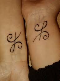 It's an excellent choice for those who have a plain yet powerful best friend tattoo is the half symbol. If You Ve Been Best Friends With Your Friend For Years Maybe It S Time To Get A Tattoo Inked To Sho Friendship Tattoos Celtic Friendship Tattoos Friend Tattoos