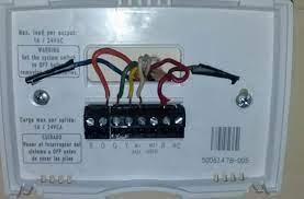 The t8411r heat pump thermostat is powered directly from the system transformer. Make My Wife Happy Thermostat Wiring Question Doityourself Com Community Forums