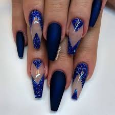 After painting your nails a pastel blue shade, create stems with a green polish, and tiny strokes along the green lines to create flowers in various. Get The Scoop On Blue Nail Designs Royal Coffin Before You Re Too Late 130 Akkrab Com