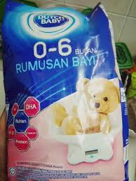 Susu Rumusan Bayi Dutch Lady 0 6 Bulan Babies Kids Nursing Feeding On Carousell