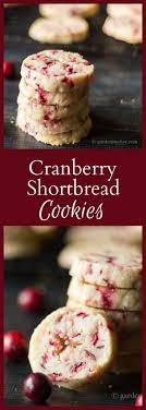 Fresh Cranberry Shortbread Cookie Recipe For The Holidays Recipe Dried Cranberries Recipes Cranberry Recipes Cranberry Dessert