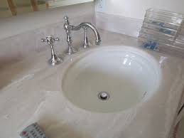 cultured marble countertop with kohler