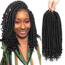 Buy Fayasu 6 Pcs Crochet Hair Extensions Crochet Braid Hair Synthetic Twist Braiding Hair For Black Women Pre Looped Short 12inch Spring Twist Crochet Hair Curl End 1b Online In Indonesia B07v6nk98q
