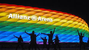 Uefa have turned down a request from the mayor of munich for the citys stadium to be lit up in rainbow colours for #ger s group f match against #hun. Dkjm4hrnxtuuvm