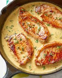 Pork tenderloin is a quick and easy meal to serve any night of the week; Pioneer Woman Recipe For Pork Tenderloin With Mustard Cream Sauce Image Of Food Recipe