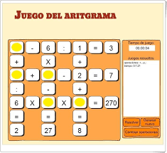 Multiplicar por 11 y 12. Juego Del Aritgrama Calculo Mental Juegos Matematicas