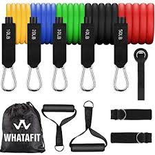Final word for building your chest with bands. Whatafit Resistance Bands Set 11pcs Whatafit Workout Bands Exercise Bands With Door Anchor Handles Ankle Straps For Resistance Training Physical Therapy Home Workouts Buy Products Online With Ubuy Kuwait In Affordable