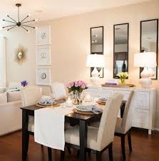 Awesome 48 Awesome Wall Mirror Design Ideas For Dining Room Apartment Dining Room Small Apartment Living Room Small Dining Room Decor