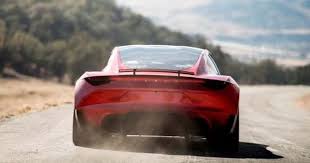 Tesla Roadster 2 0 Back View Tesla Roadster New Tesla Roadster Tesla Roadster 2017