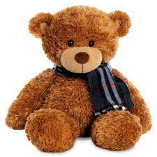 Teddy bear times is a worldwide magazine that explores all aspects of the wonderful world of teddy bears and their furry friends! Aurora Winter Bonnie Bear With Scarf 09978 33cm