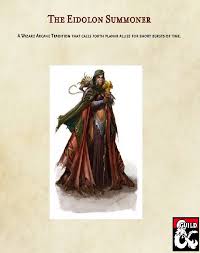 Rogue eidolon's guide to rogues. The Eidolon Summoner Dungeon Masters Guild Dungeon Masters Guild