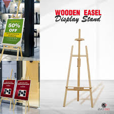 We do supply wood easel and aluminum easel stand. Wooden Artist Painting Display Easel Stand 175cm