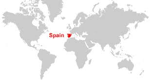 Cities lists with capitals and administrative centers are marked; Spain Map And Satellite Image