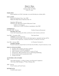 Maybe you would like to learn more about one of these? Cook Example Resume Sample For Cooks Cover Letter Chef Resume Resume Skills Resume Template