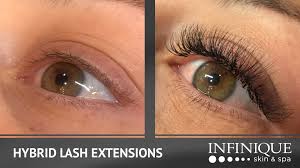 Then you are going to have longer lashes and add a little bit of texture at the same time. Classic Hybrid Lash Extensions Infinique Skin Spa