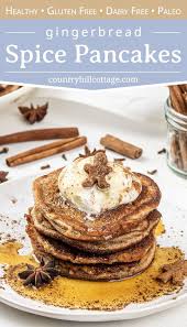 Gingerbread Pancakes Healthy Christmas Pancake Recipe Recipe Gingerbread Pancakes Delicious Christmas Desserts Christmas Pancakes