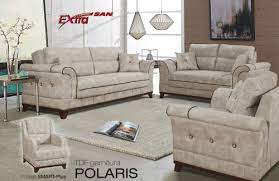 Maslinasto zeleni trosed na razvlačenje + tabure. Lounge Engineers Wireless Garniture Trosed Dvosed Fotelja Gowrispage Com