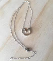 Barefoot Hoof Necklace Silver Silver Necklaces Equestrian Jewelry Necklace