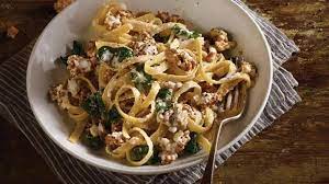 Sausage And Spinach Alfredo Recipe Recipe Jimmy Dean Sausage Recipes Spinach Alfredo Pasta Recipes