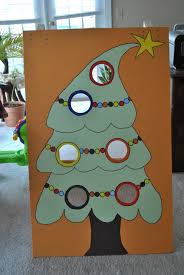 Christmas Tree Toss Game Preschool Christmas Christmas School Christmas Fair Ideas