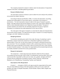 Examples of data analysis methods. Chapter 3