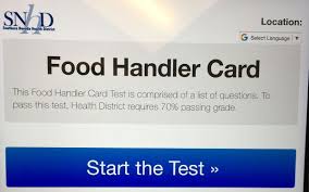 A food handler safety training card is not a form of identification, license or certification, and should not be used as proof that the cardholder is free of illness. Sn Health District On Twitter Testing For Food Handler Safety Training Cards Must Be Taken At One Of Our Public Health Centers For Locations Visit Https T Co Rjgtohiunx We Have Training Materials Online To